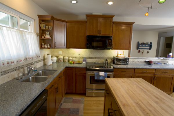 Cherry Cabinet Remodeling in Providence